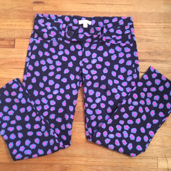 Lilly Pulitzer Amuse Bouche Capris Pants- Sz 0 - Picture 1 of 8
